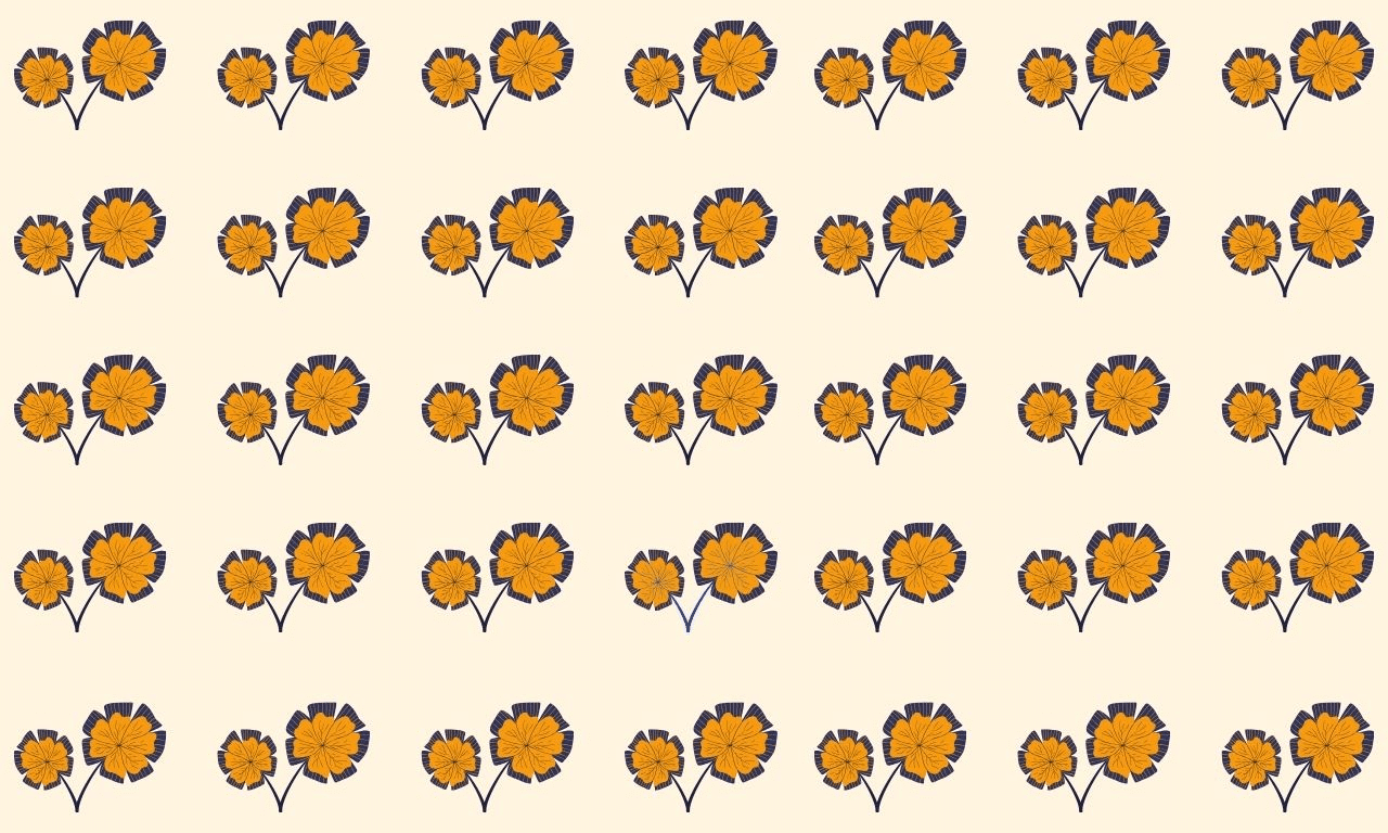 Only 4% can triumph in the 'find the odd one out' challenge: spot the unique flower in under 7 seconds - can you?