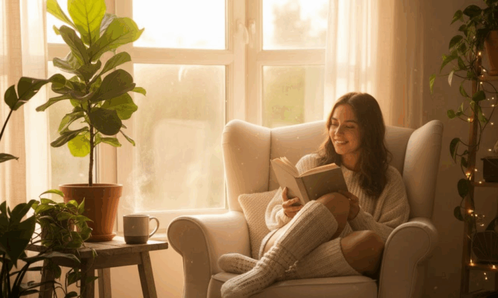 How to create a cozy reading nook in under an hour