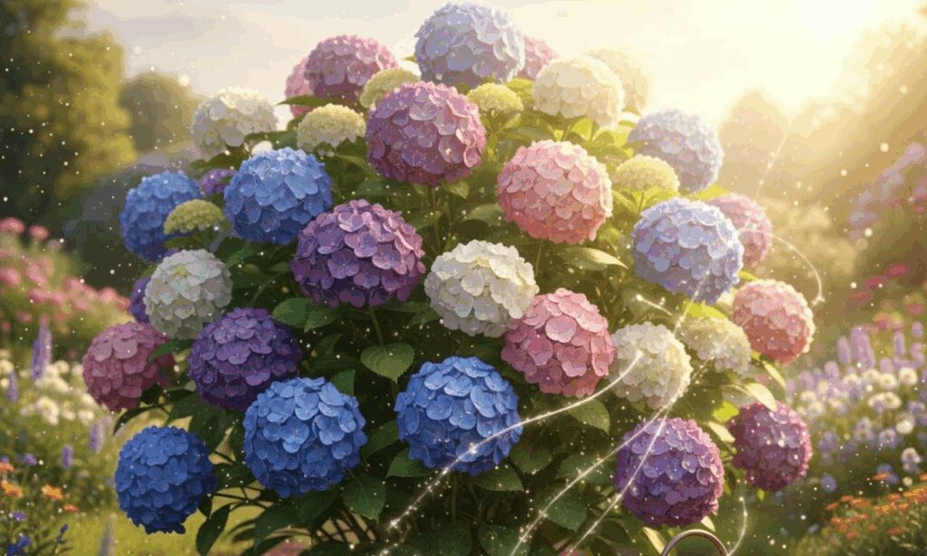 How to change your hydrangea’s colour in just 14 days