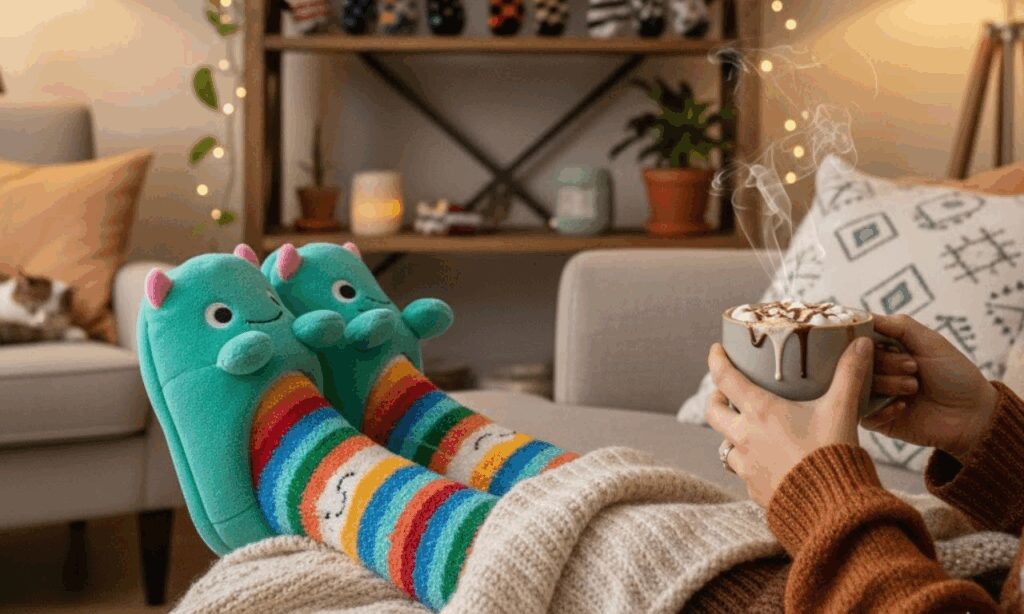 Why cold feet are officially out and cozy socks are in