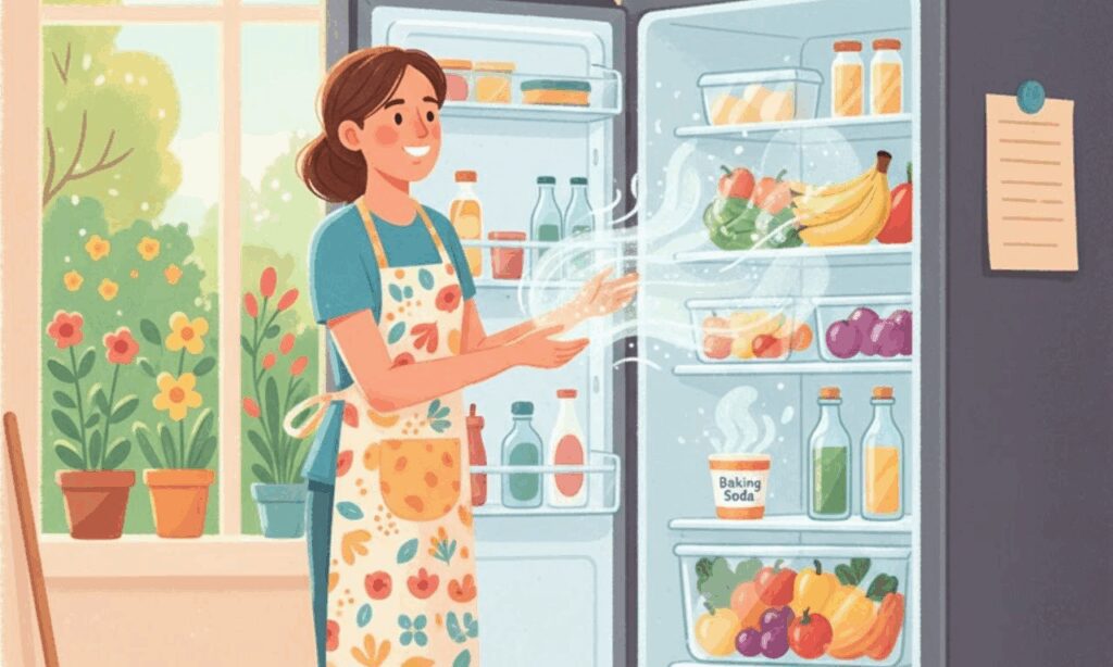 Just one cup of this simple product keeps your fridge smelling fresh for weeks